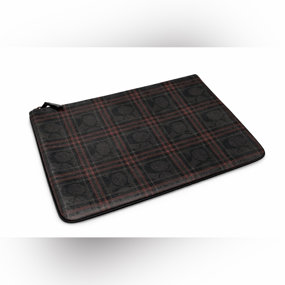 Coach Black/Red Tablet Bag/Case/Pouch - NEVER USED